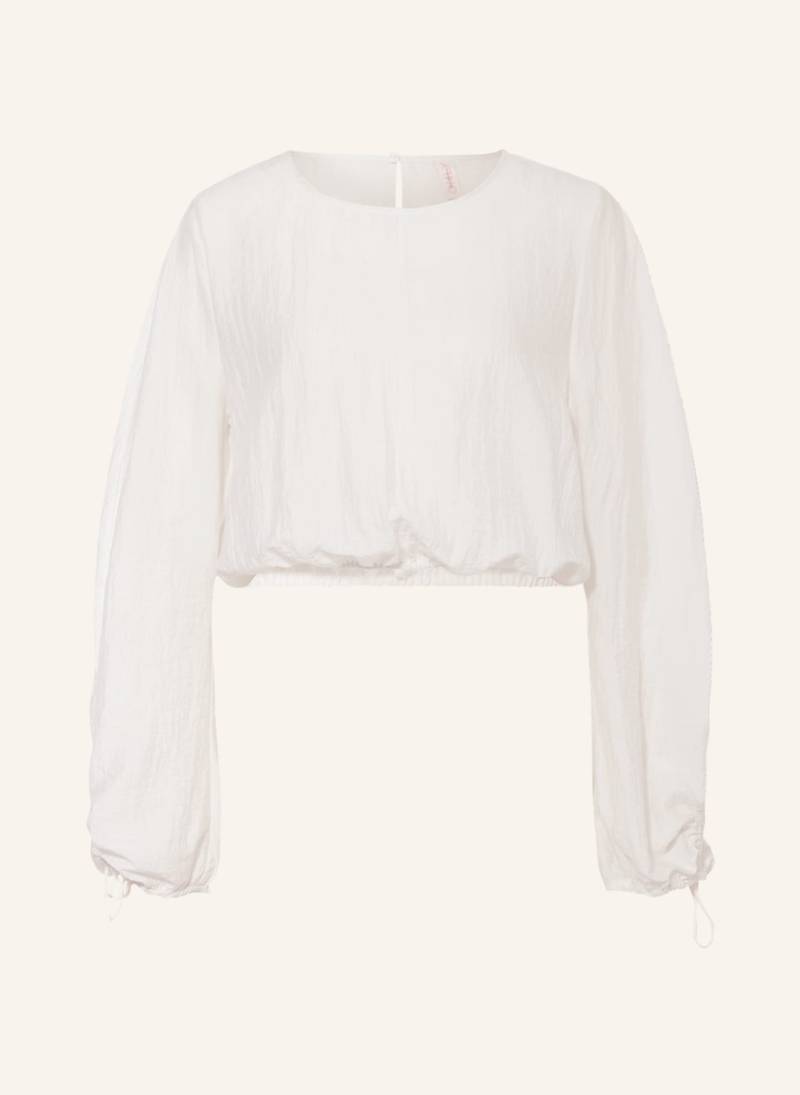 Only Cropped-Blusenshirt weiss von Only