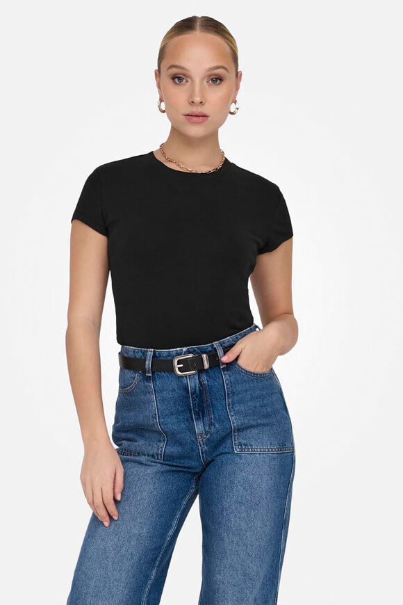 Only Elina T-Shirt | Black | Damen | XS Only Elina T-Shirt | Black | Damen | XS von Only