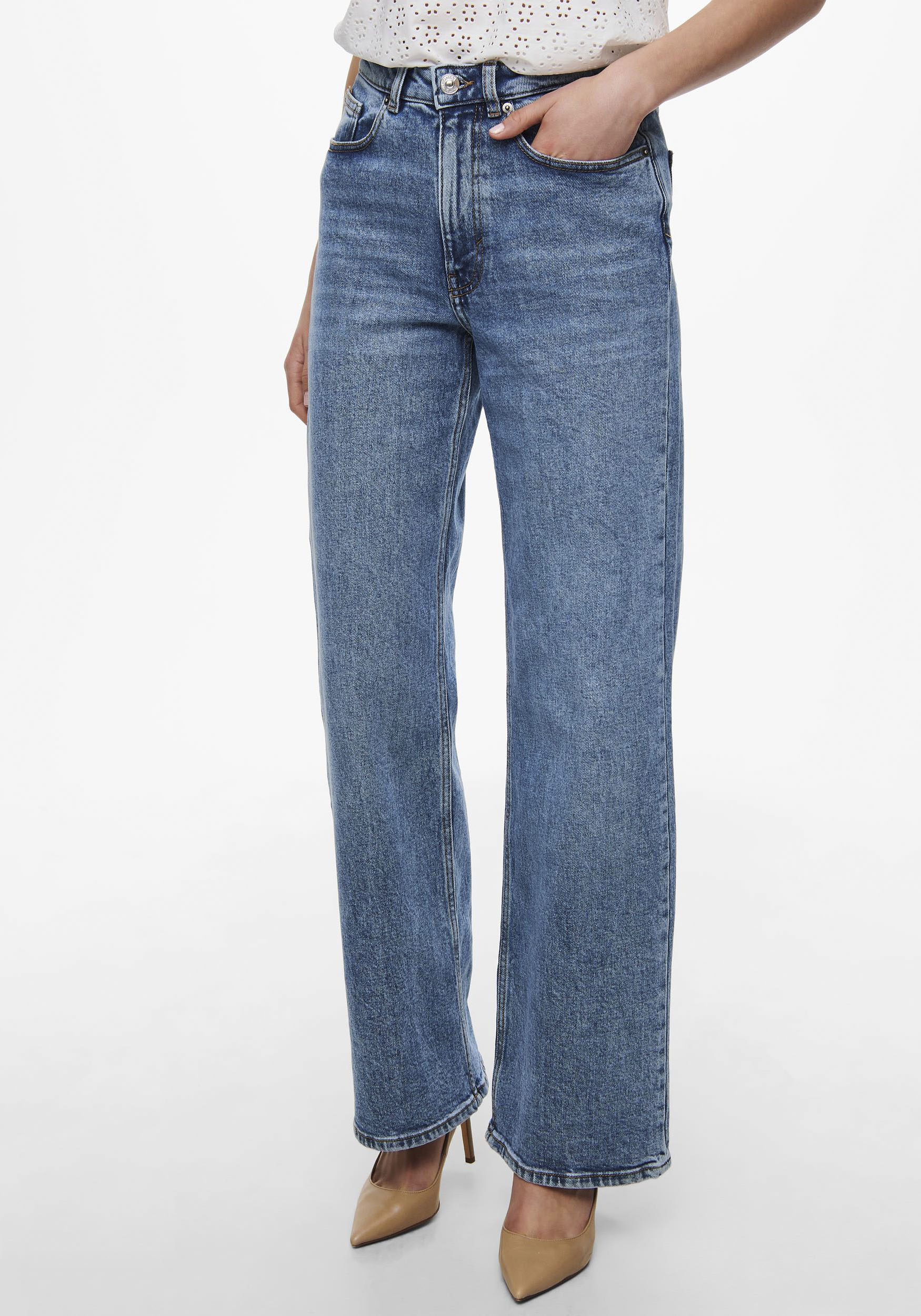 ONLY High-waist-Jeans »ONLJUICY HW WIDE LEG« von Only