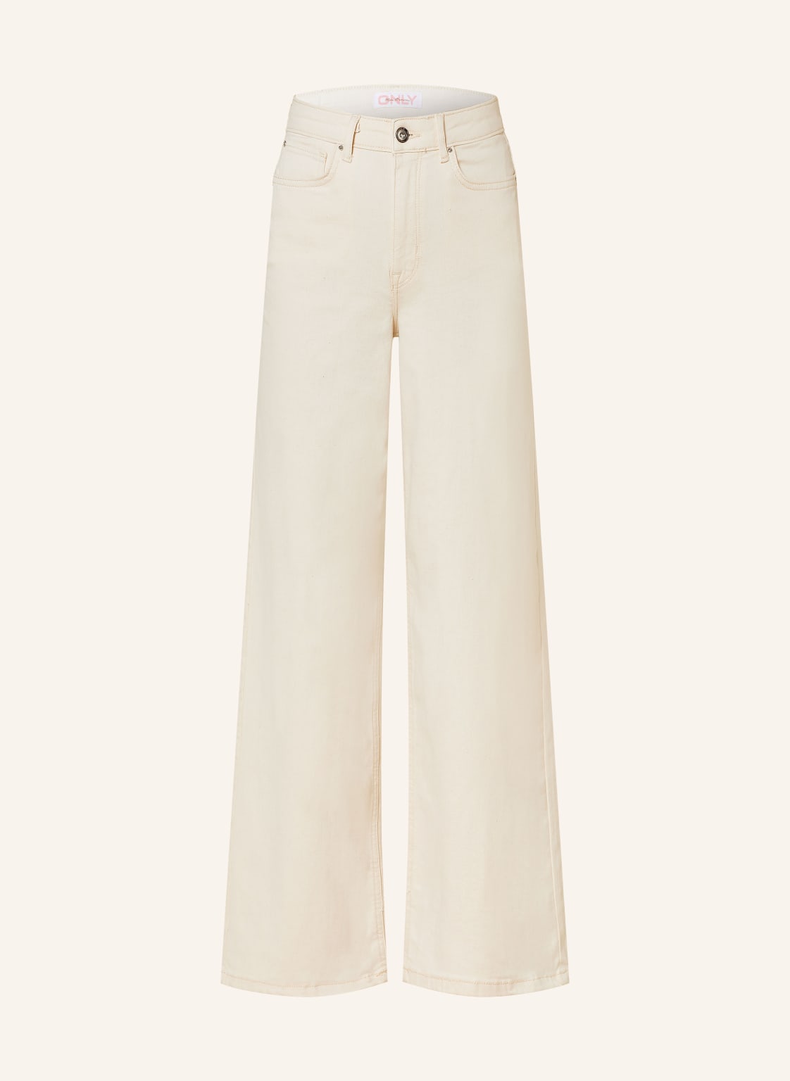 Only Jeans-Culotte beige von Only