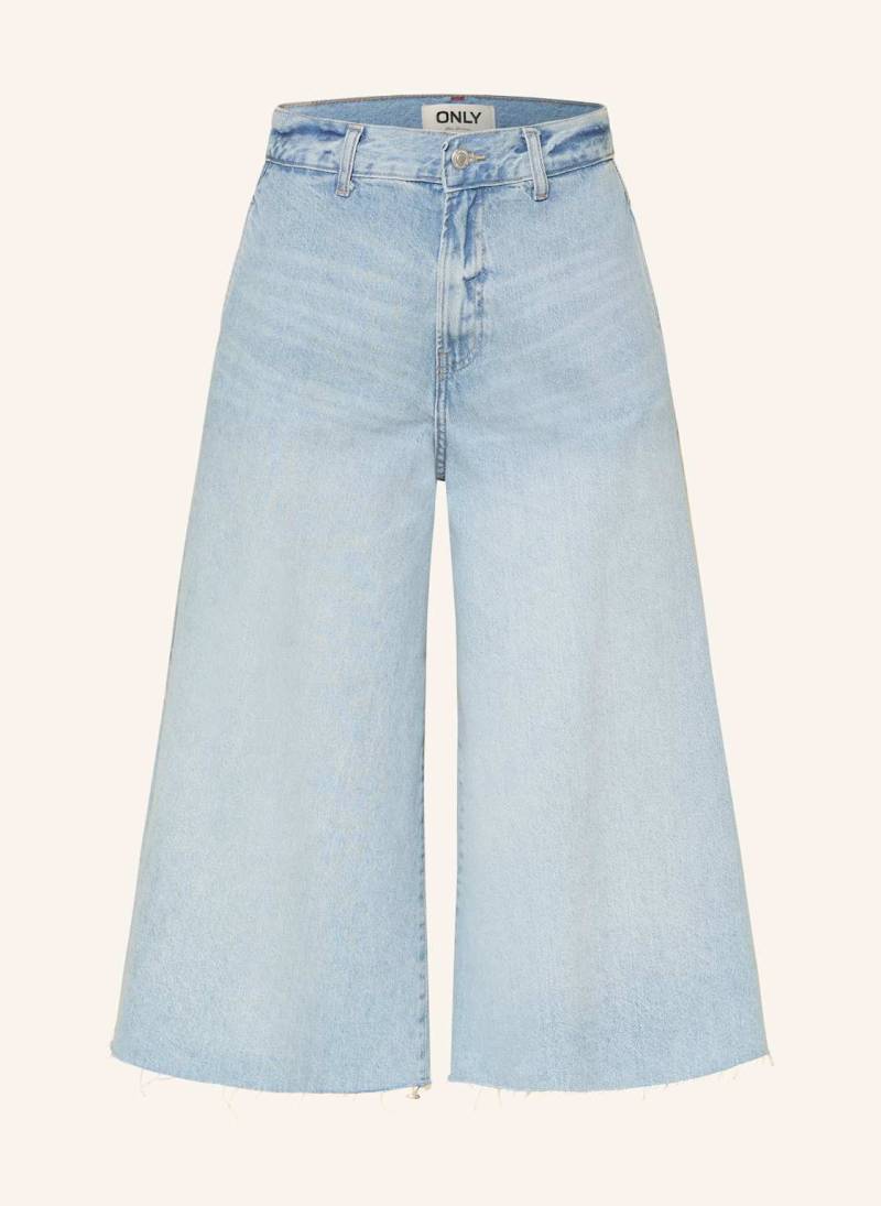 Only Jeans-Culotte blau von Only