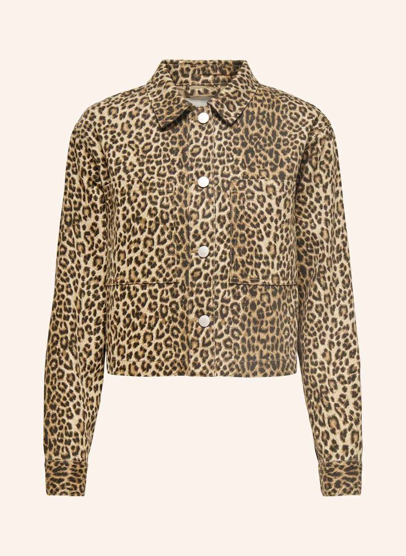 Only Jeansjacke braun von Only