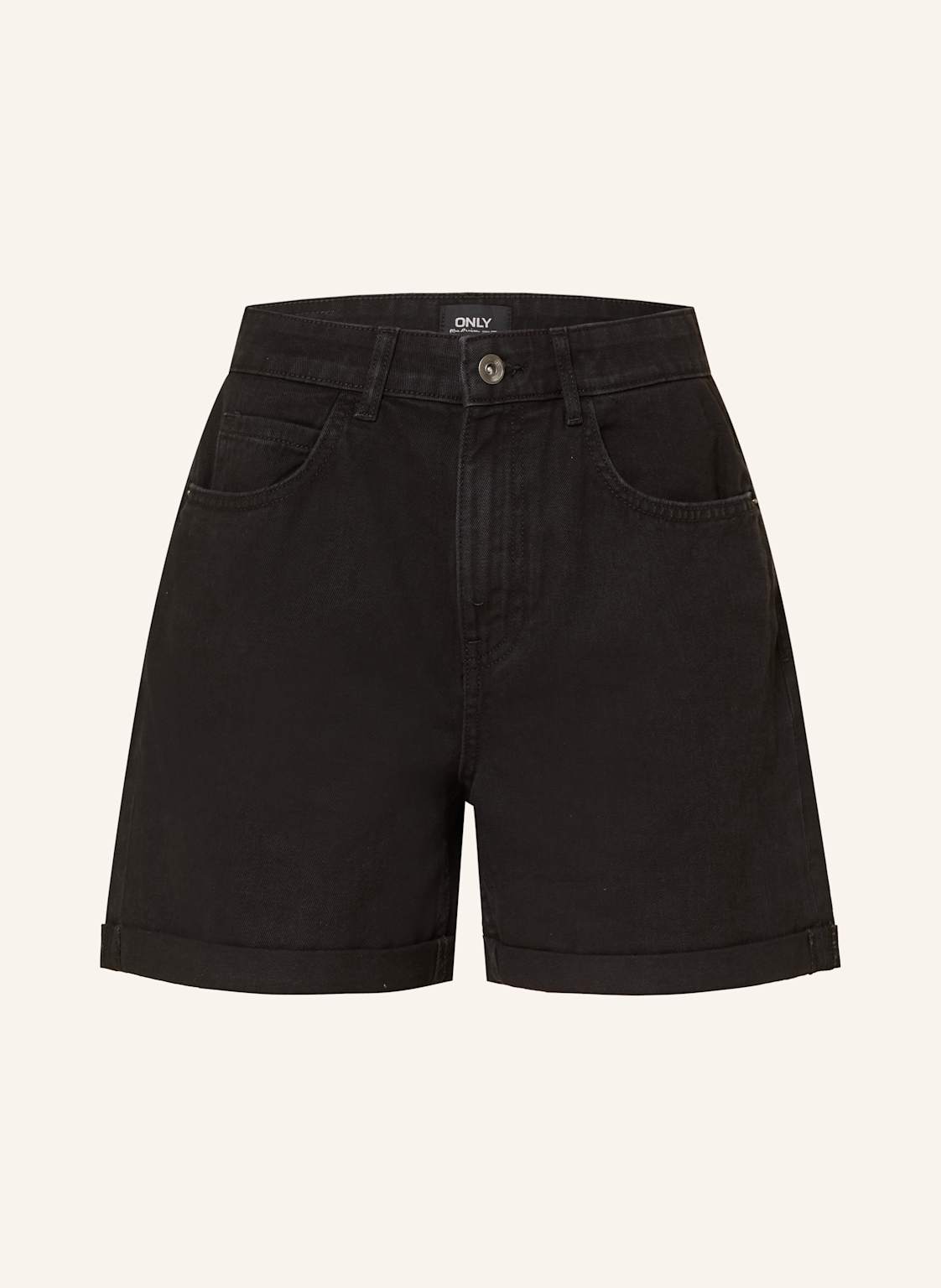 Only Jeansshorts schwarz Only Jeansshorts schwarz von Only