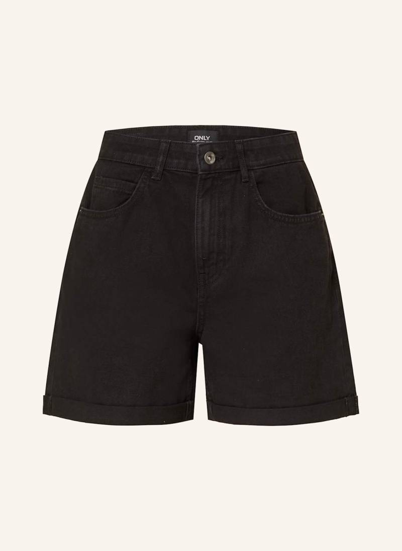 Only Jeansshorts schwarz von Only
