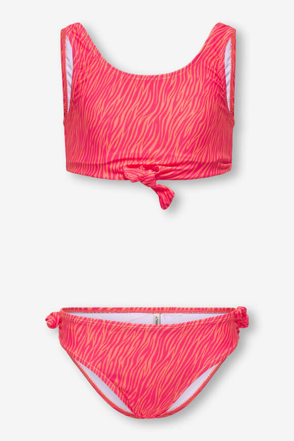 Only KOGBEACH Bralette Bikini | Dubarry + Boho Zebra | Mädchen  | 158-164 von Only