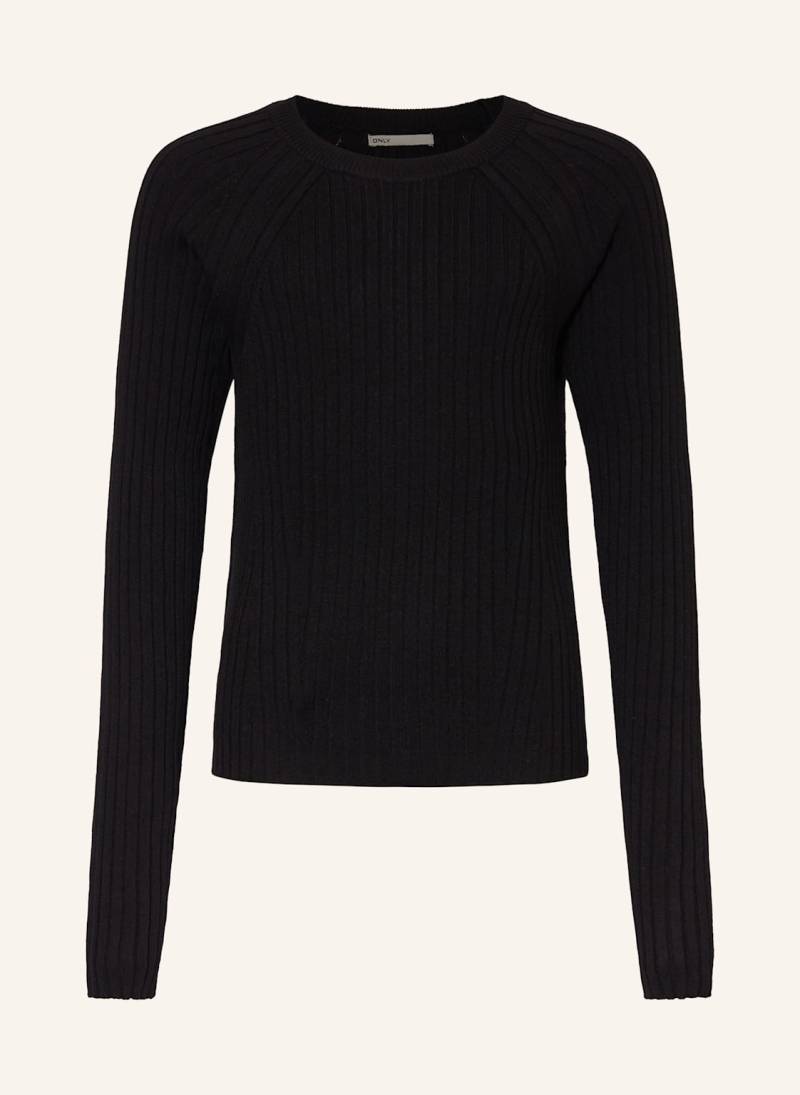 Only Longsleeve schwarz von Only