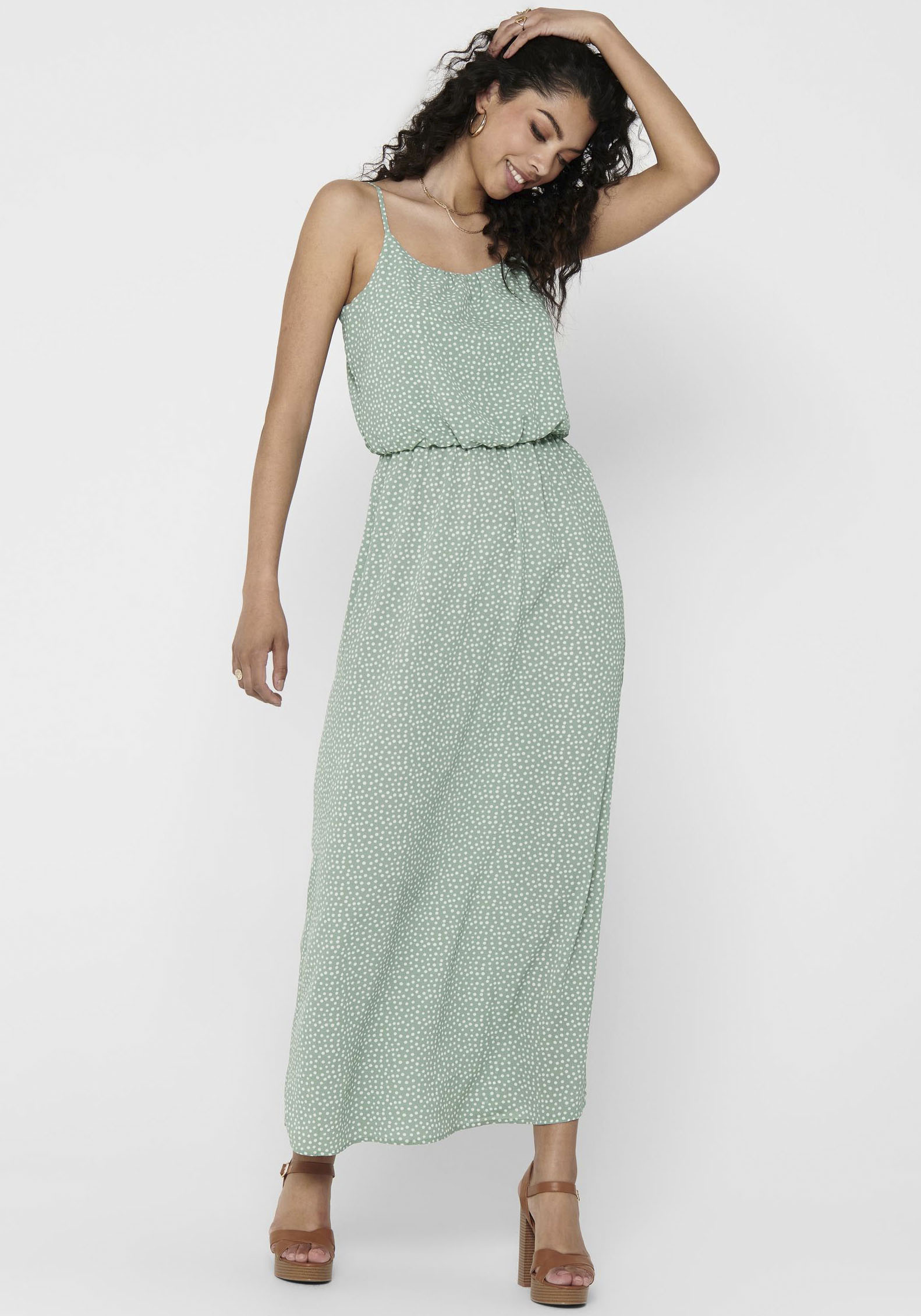 ONLY Maxikleid »ONLWINNER S/L MAXI DRESS NOOS PTM«, mit Spaghettiträger von Only