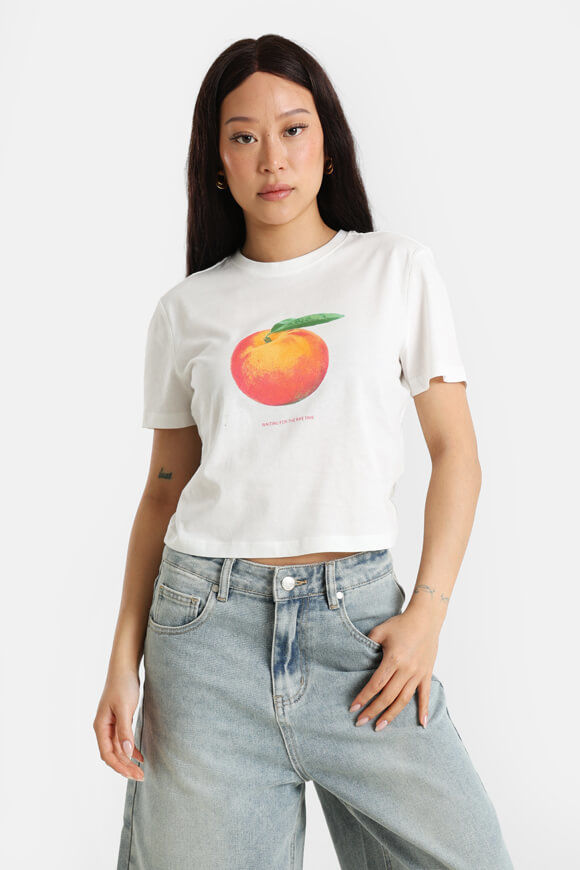 Only ONLKELLY Crop T-Shirt | Cloud Dancer | Damen  | XS von Only