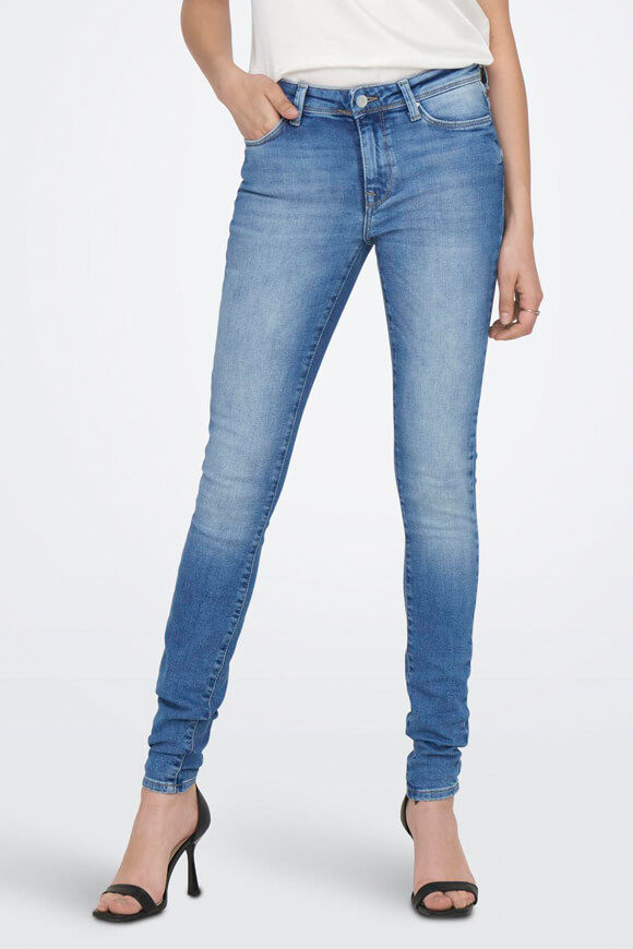 Only Shape-up Skinny Jeans L32 | Light Medium Blue | Damen  | 26/32 von Only
