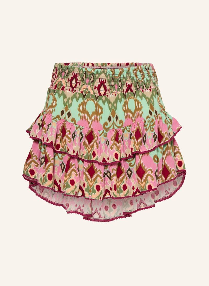 Only Skort Mit Volants pink von Only