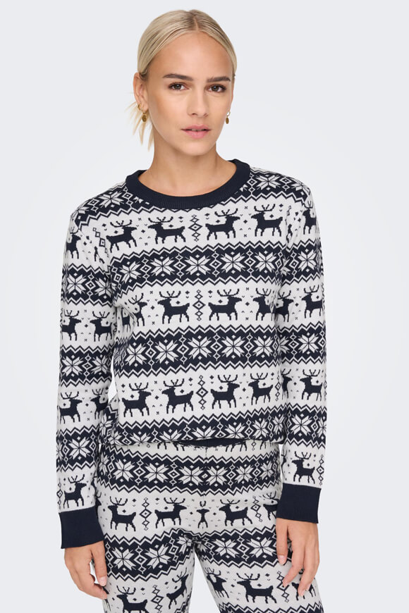 Only Weihnachtsstrickpullover | Night Sky | Damen  | XS von Only