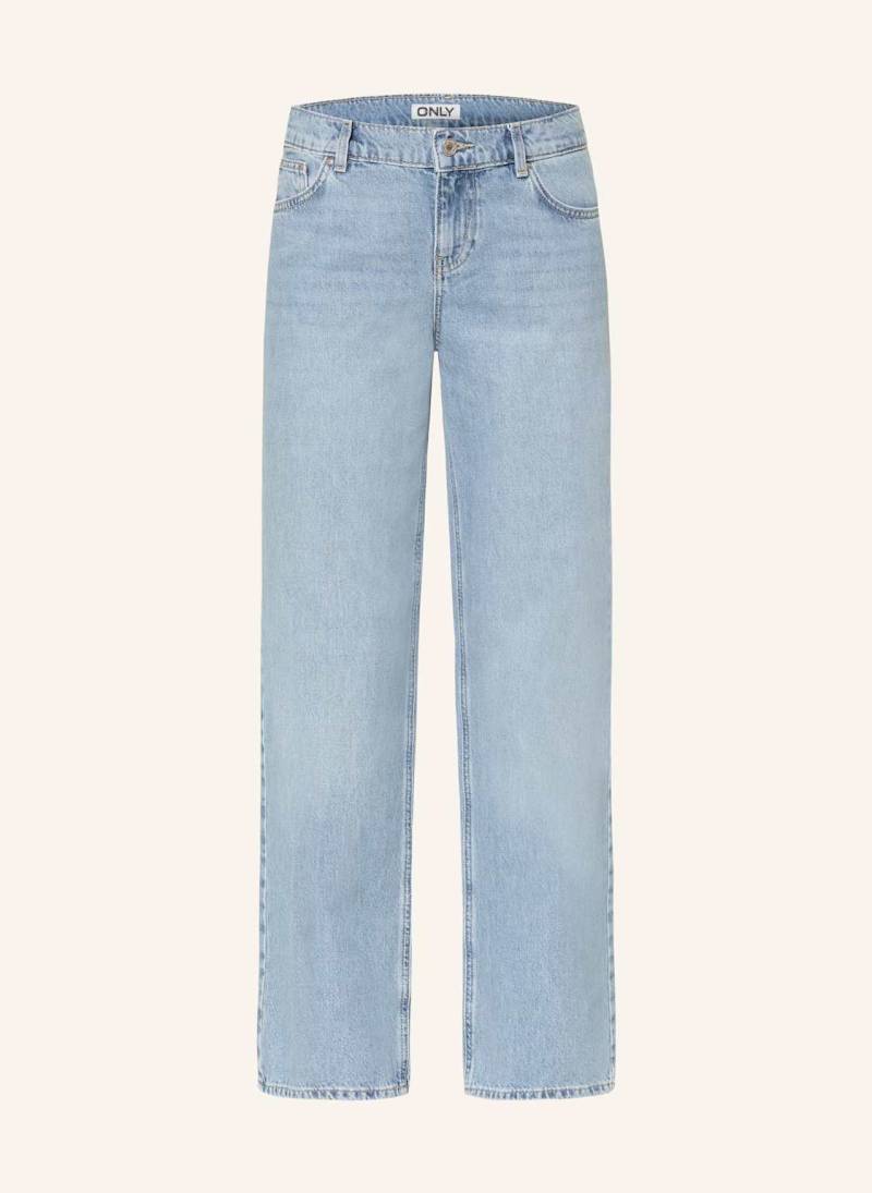 Only Wide Leg Jeans blau von Only