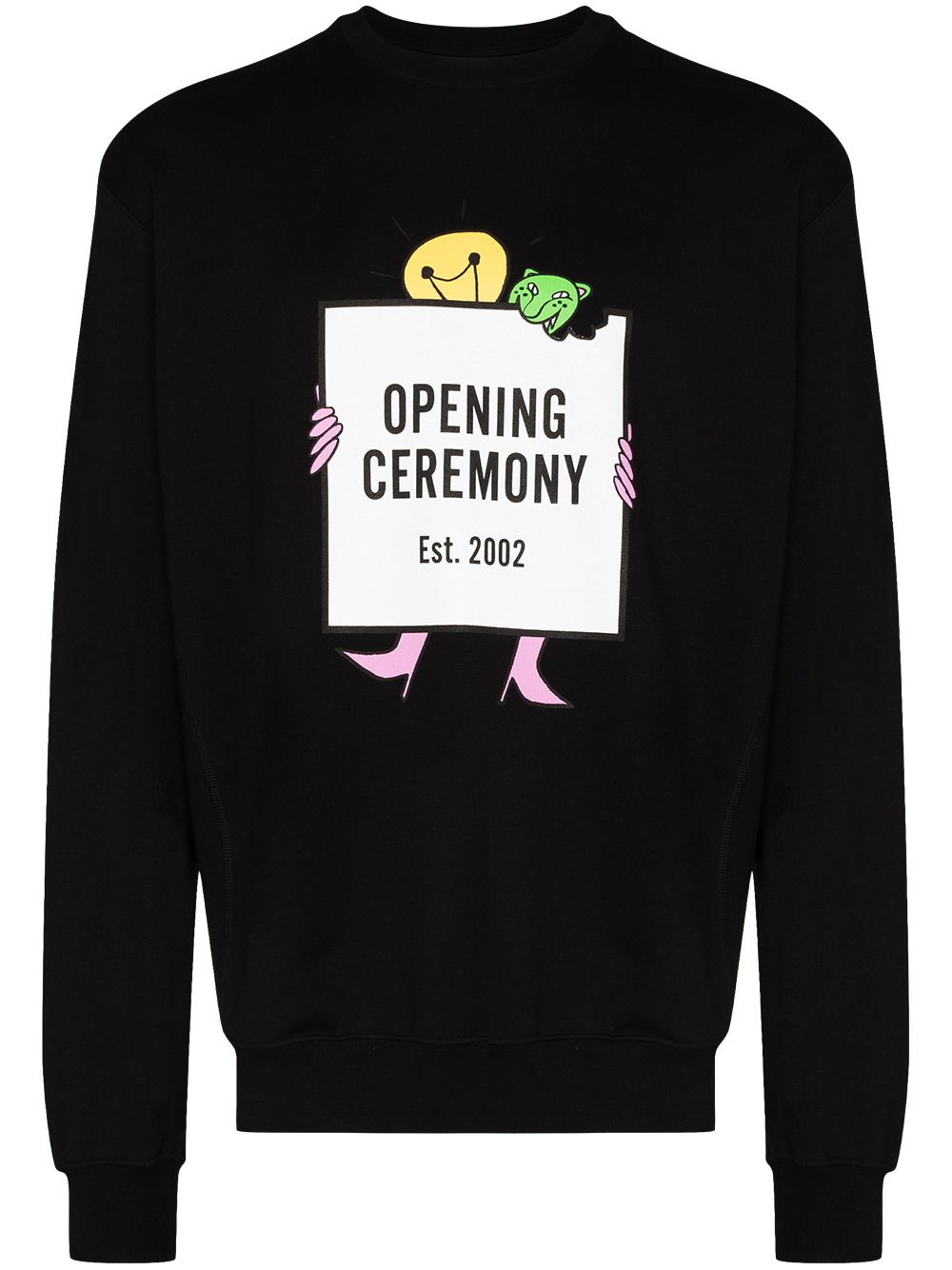 Opening Ceremony lightbulb crew neck sweatshirt - Black von Opening Ceremony