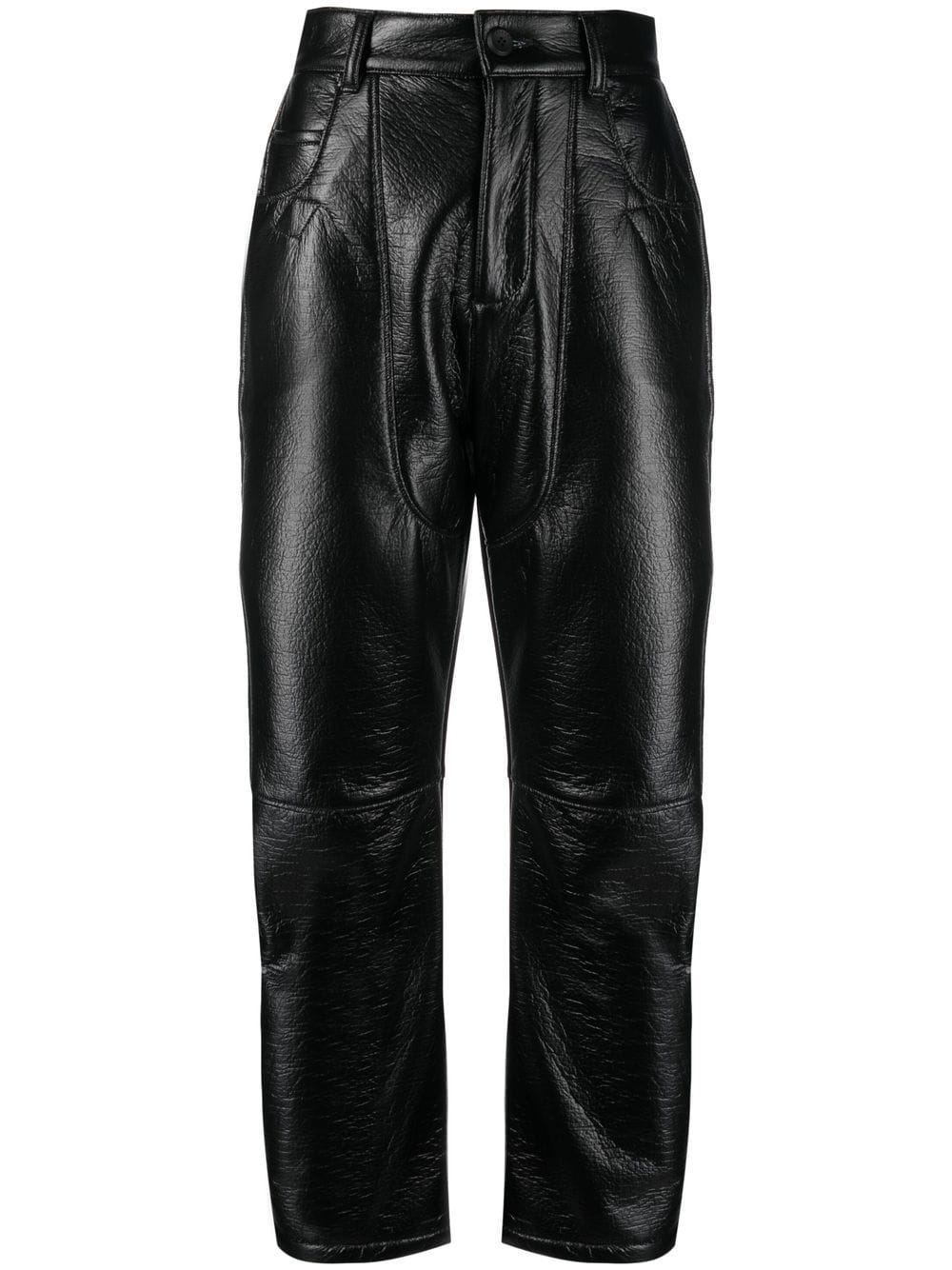 Opening Ceremony barrel-leg cropped trousers - Black von Opening Ceremony