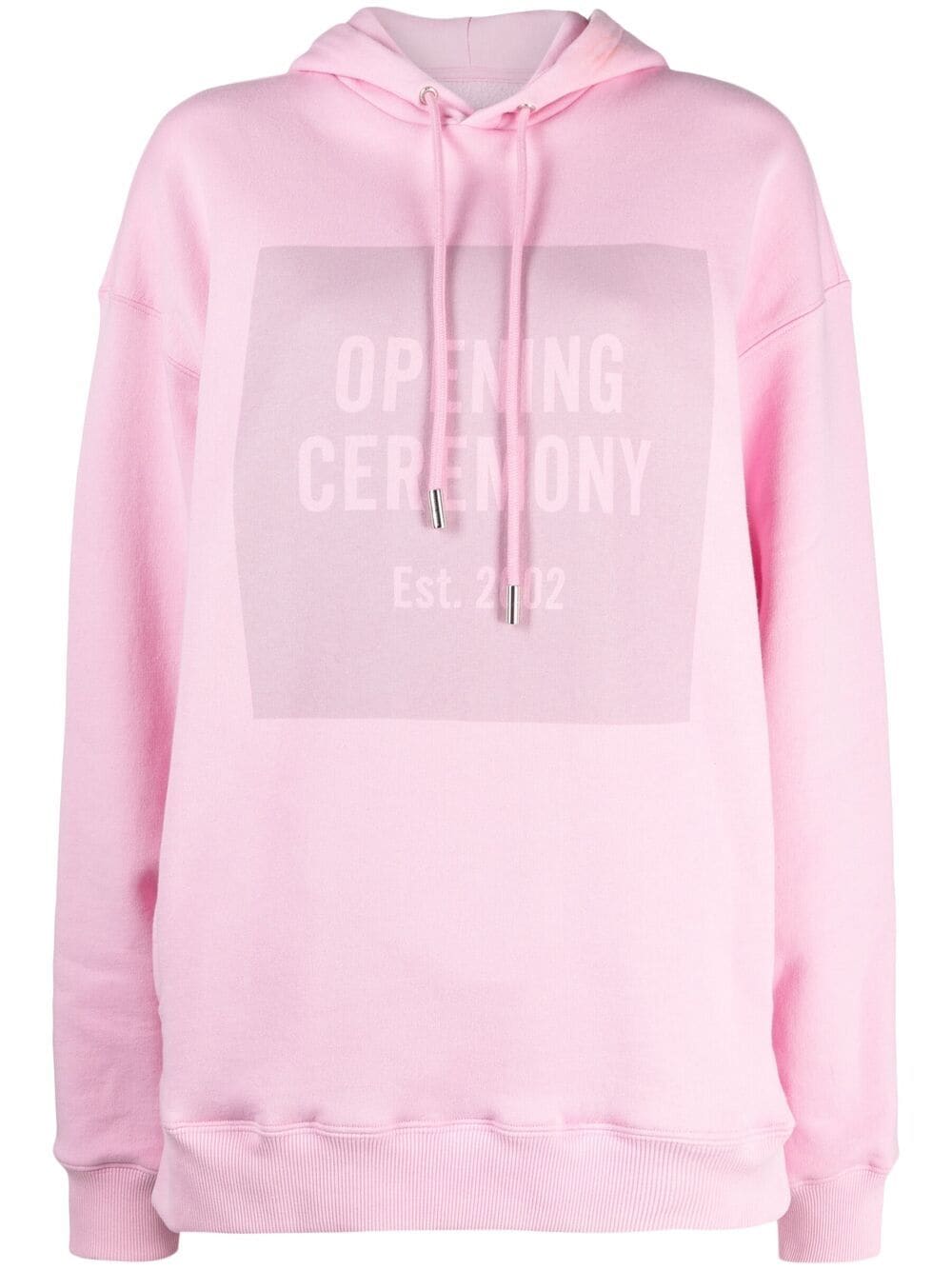 Opening Ceremony box logo hoodie - Pink von Opening Ceremony