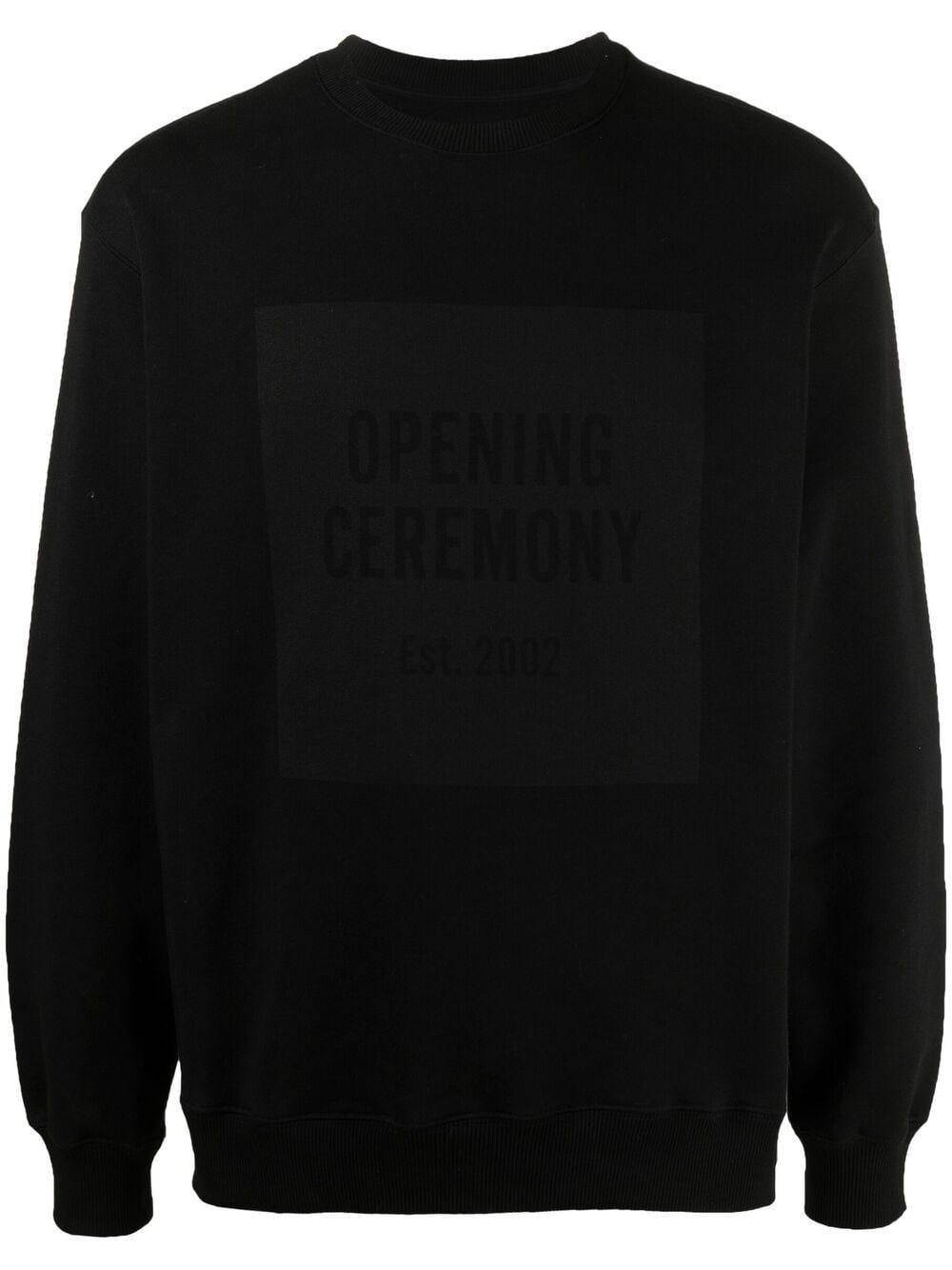 Opening Ceremony box-logo sweatshirt - Black von Opening Ceremony