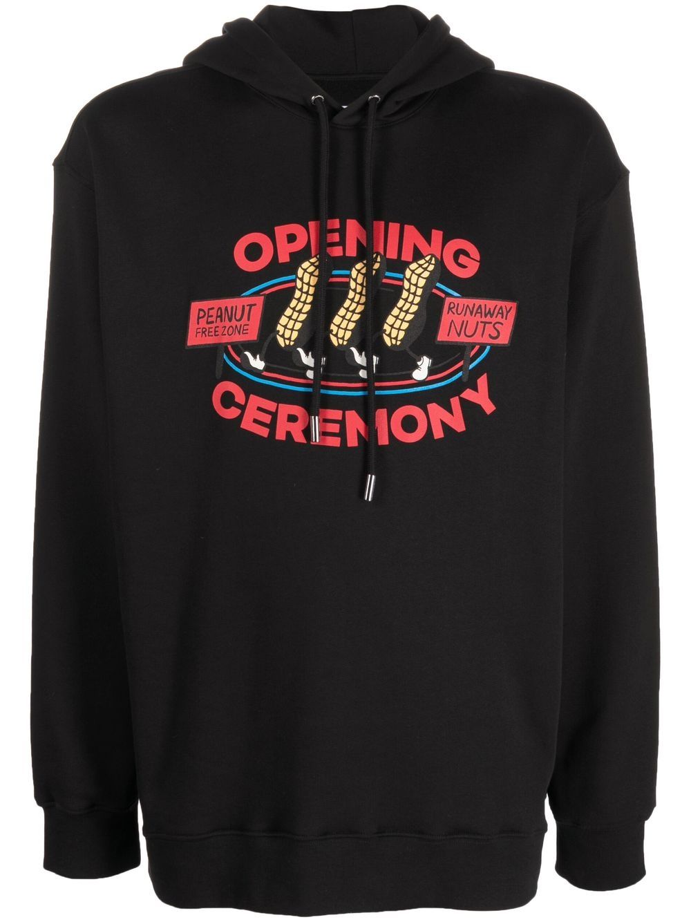 Opening Ceremony graphic-print hoodie - Black von Opening Ceremony