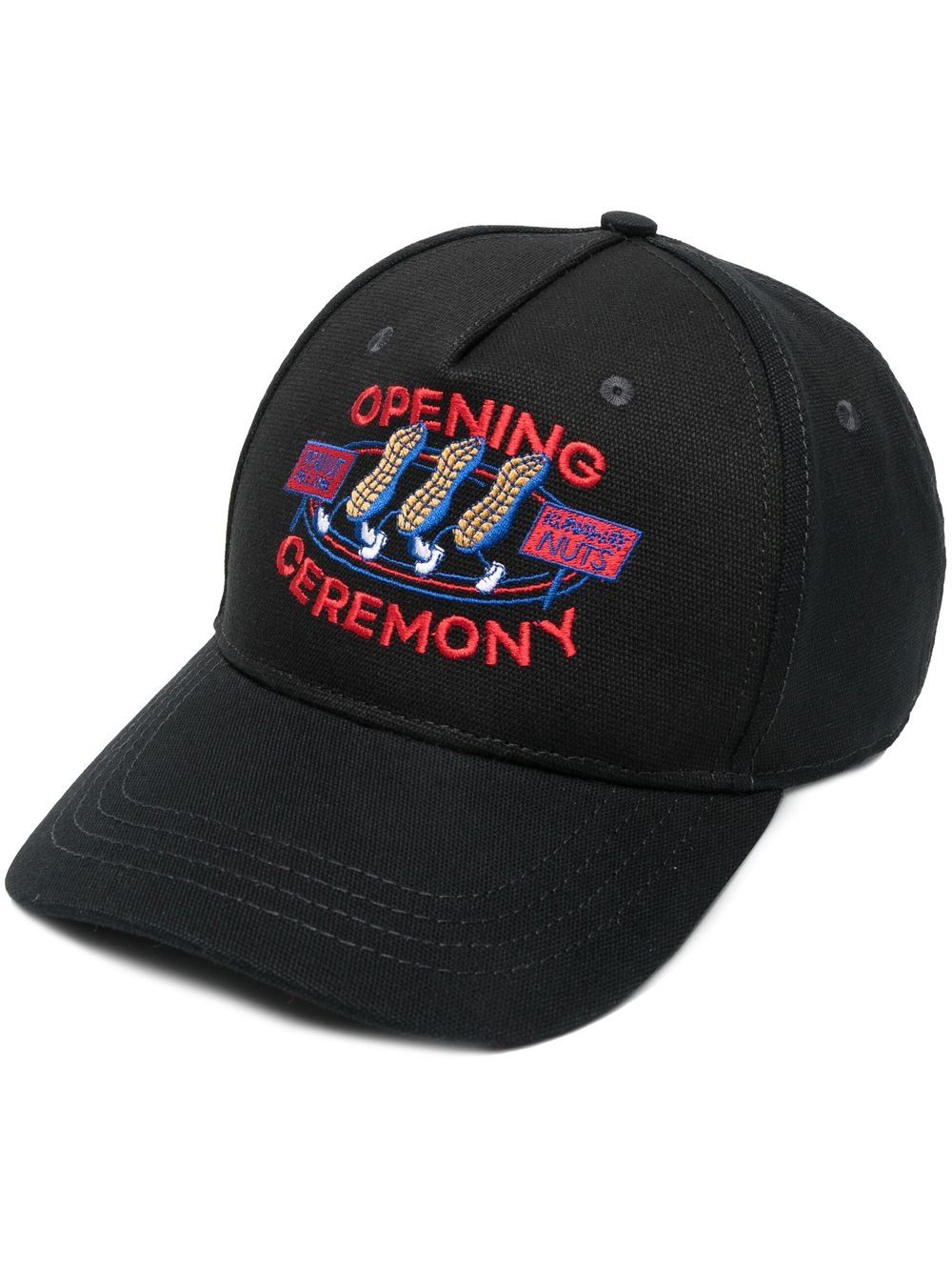 Opening Ceremony logo-embroidered cap - Black von Opening Ceremony