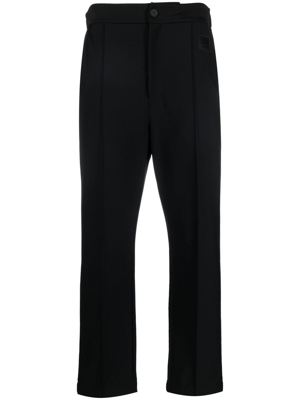Opening Ceremony logo-patch relaxed trousers - Black von Opening Ceremony