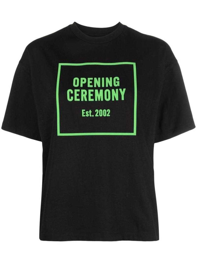 Opening Ceremony logo-print cotton T-shirt - Black von Opening Ceremony
