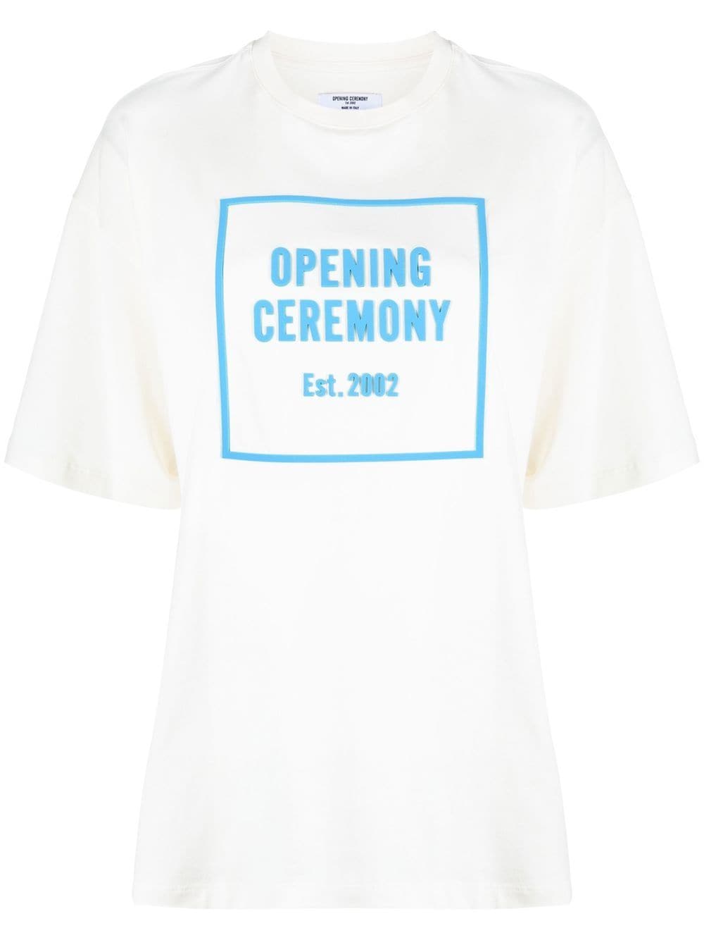Opening Ceremony logo-print cotton T-shirt - White von Opening Ceremony