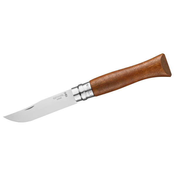 Opinel - No 09 Walnuss - Messer Gr 9 cm walnut von Opinel