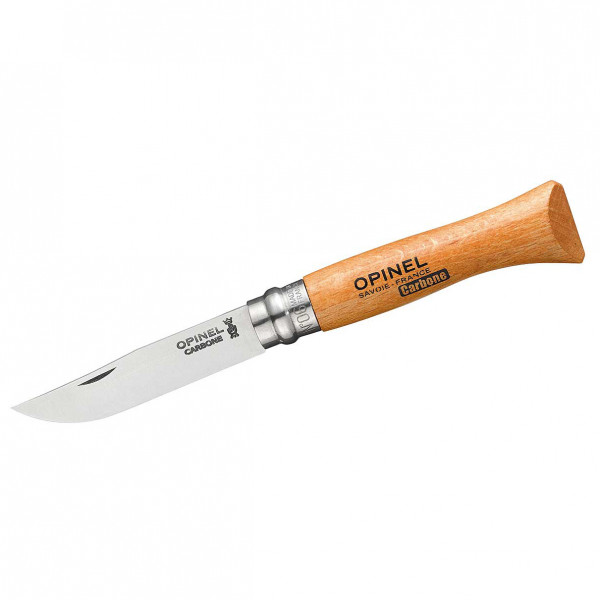Opinel - Taschenmesser No 06 Carbon - Messer Gr 7,2 cm beech von Opinel