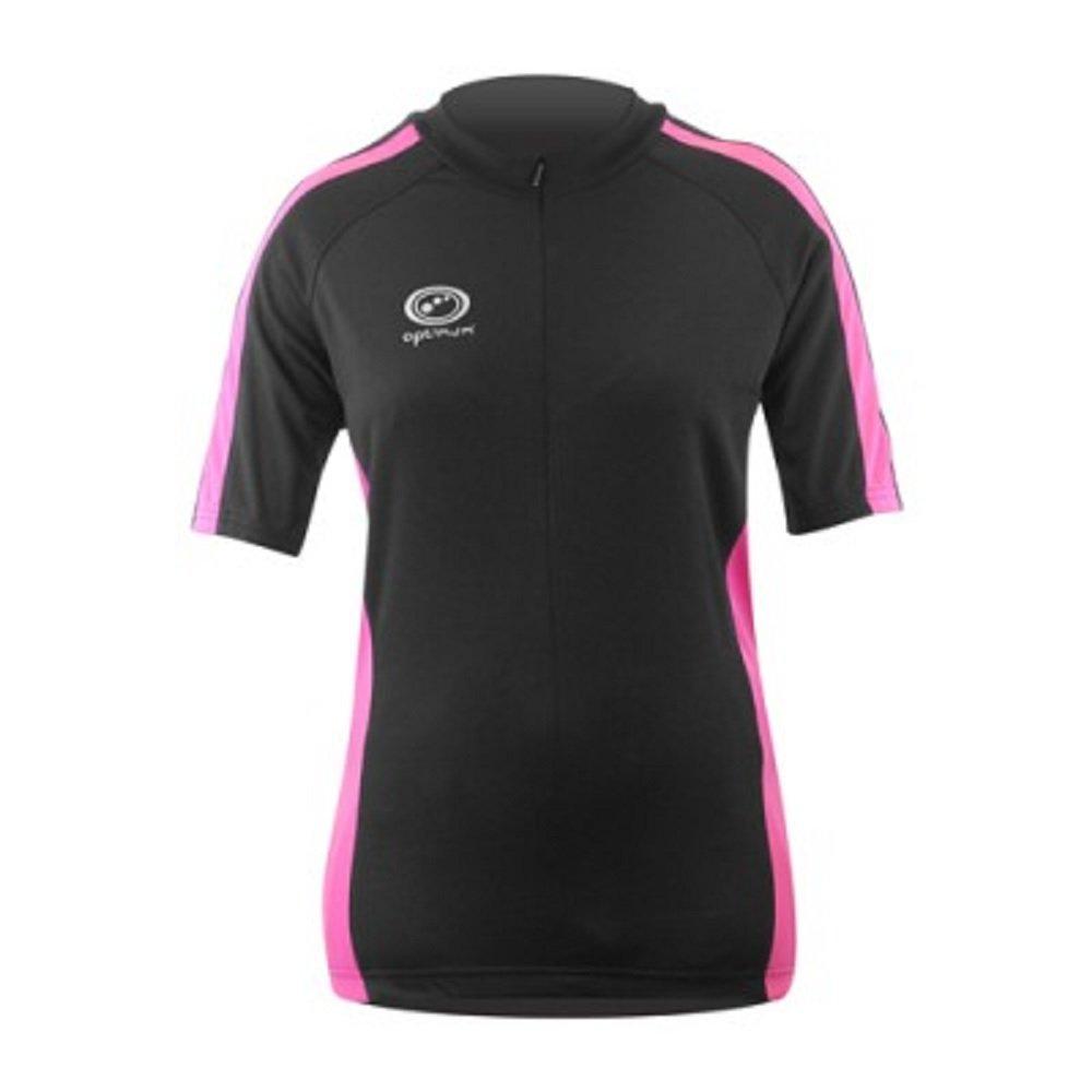 Nitebrite Radfahrtrikot Damen Schwarz 38