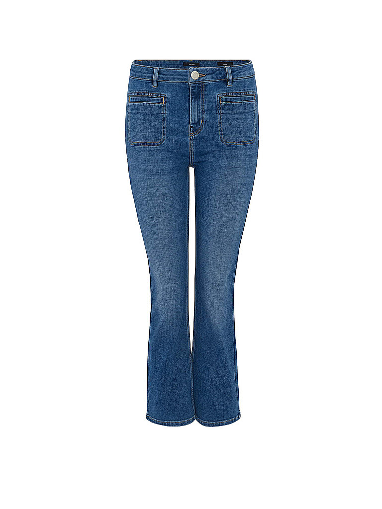 OPUS Jeans Flared Fit 7/8 EDMEA FRENCH blau | 38/L28 von Opus
