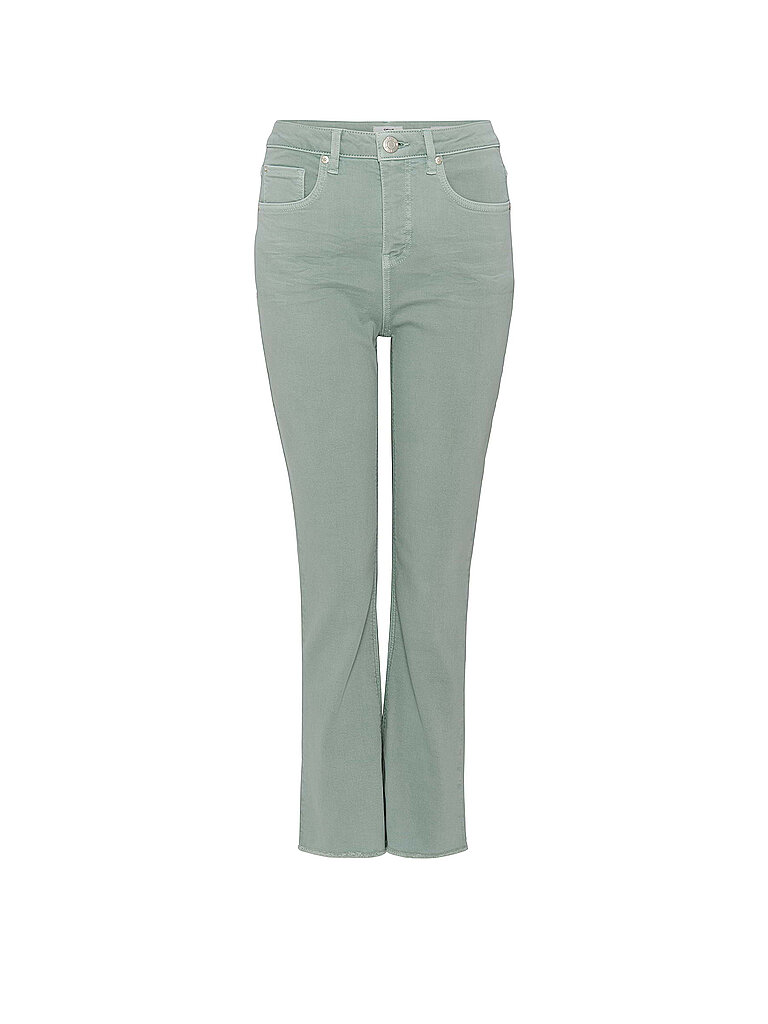 OPUS Jeans Flared Fit EBONI grün | 44/L28 von Opus
