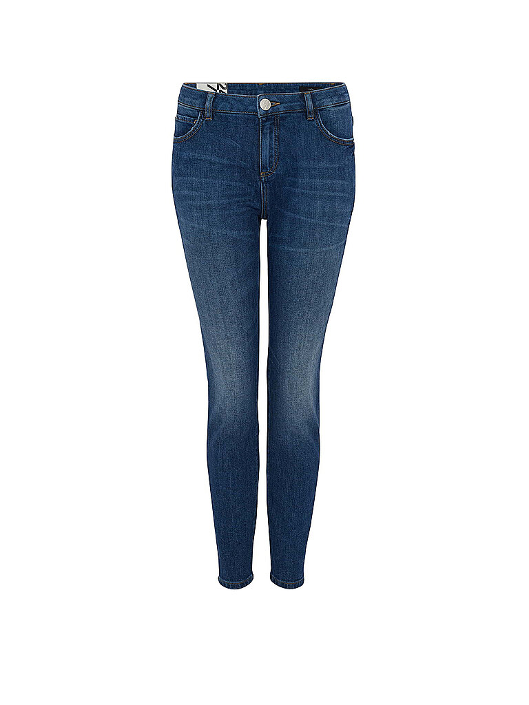 OPUS Jeans Skinny Fit 7/8 EVITA blau | 42/L30 von Opus