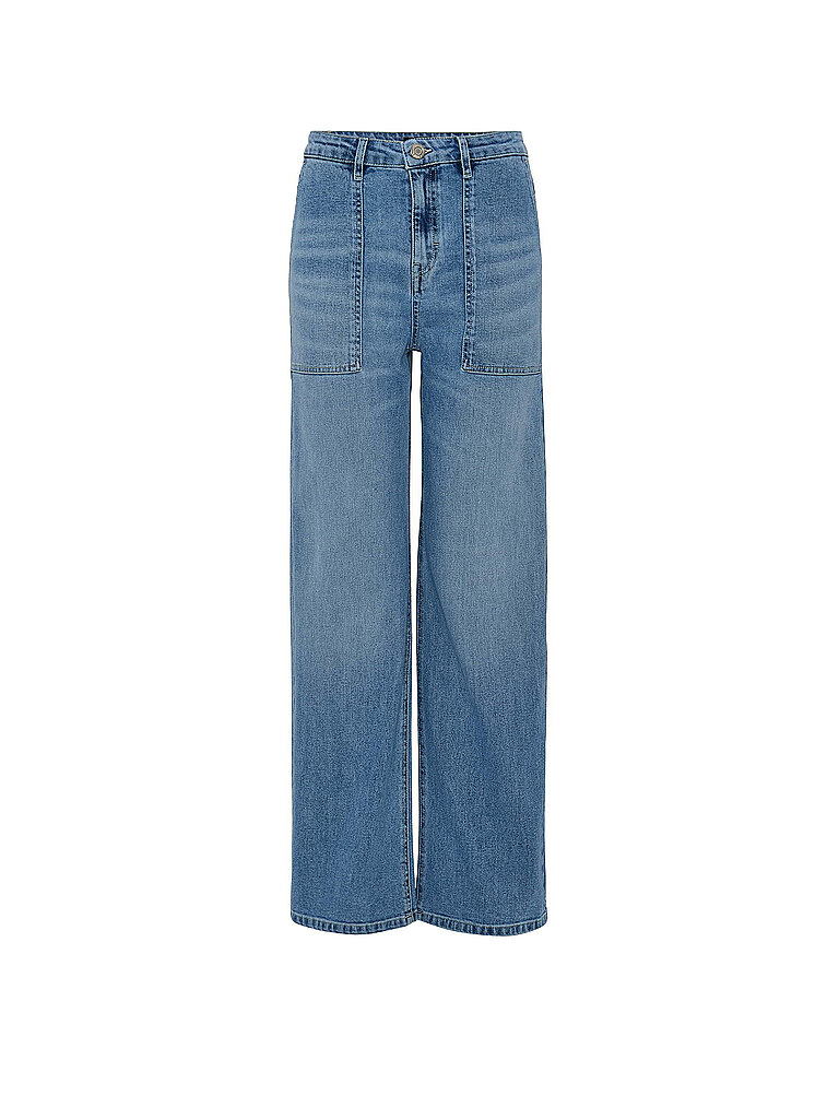 OPUS Jeans Straight Fit MARLI BREEZE blau | 42/L31 von Opus