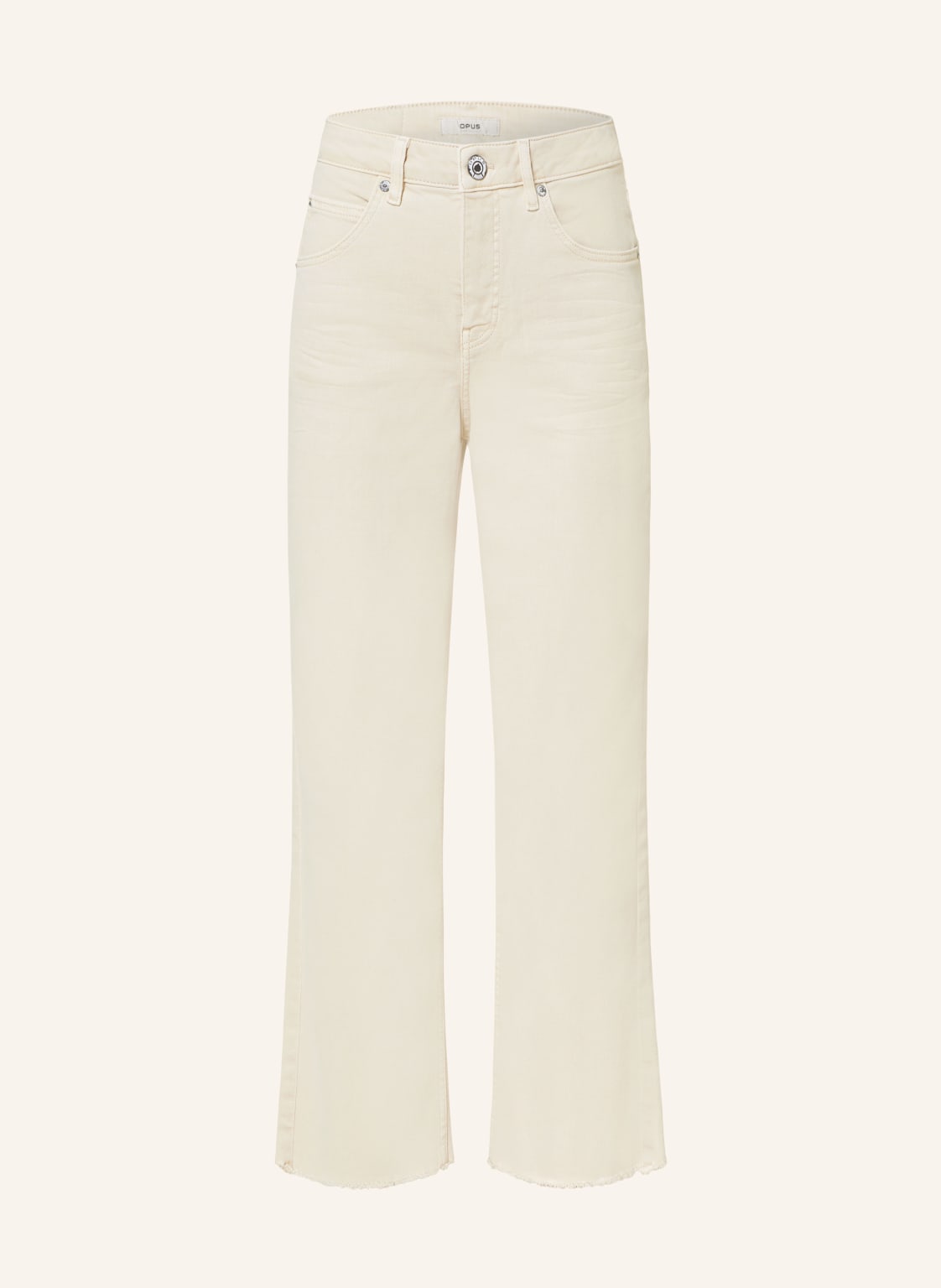 Opus 7/8-Jeans Momito beige von Opus