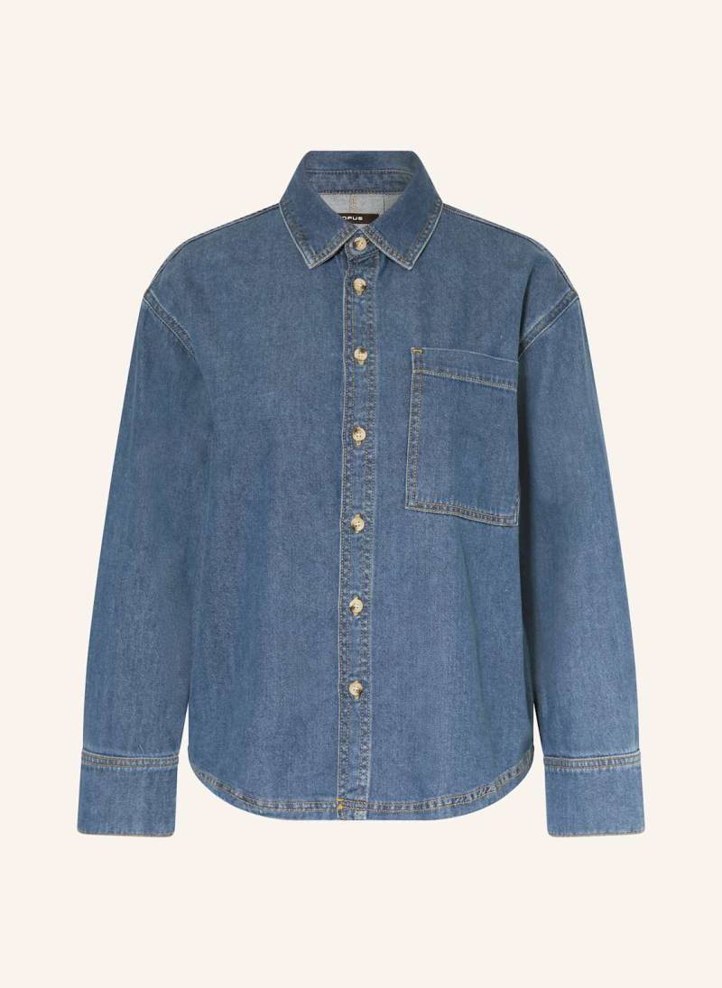 Opus Jeansbluse Felyn blau von Opus