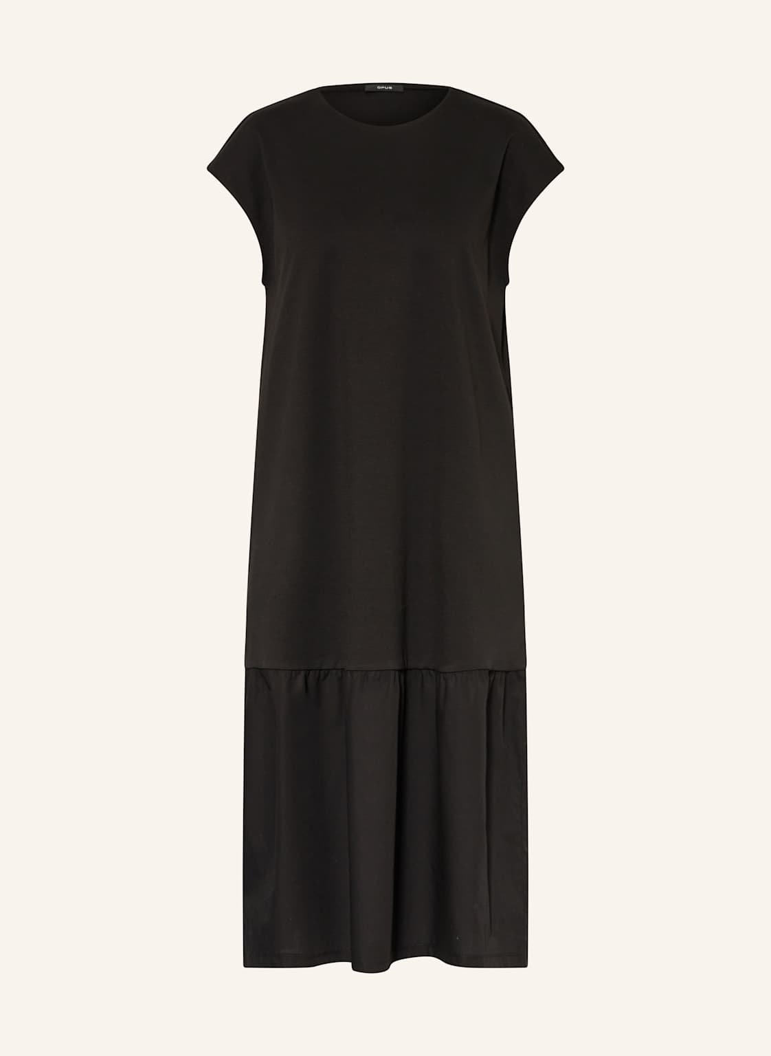 Opus Kleid Welin Im Materialmix schwarz Opus Kleid Welin Im Materialmix schwarz von Opus