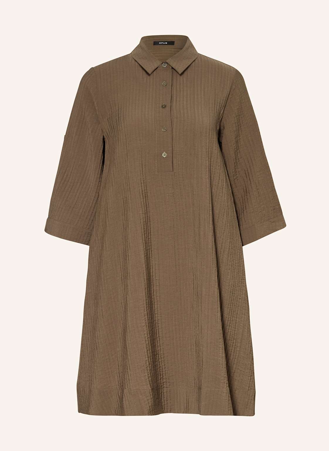 Opus Kleid Womara Mit 3/4-Arm gruen Opus Kleid Womara Mit 3/4-Arm gruen von Opus