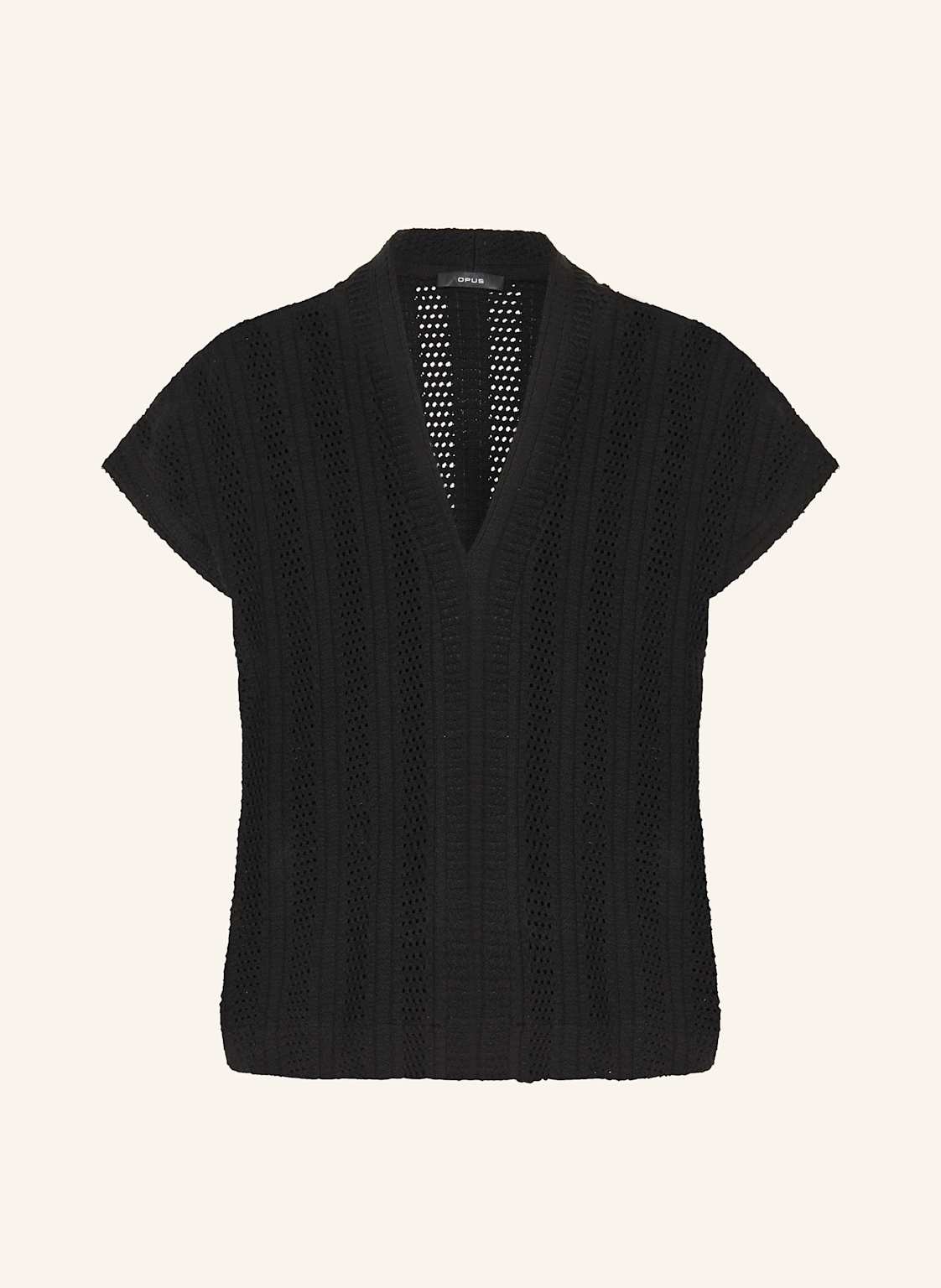 Opus Strickshirt Saniela schwarz Opus Strickshirt Saniela schwarz von Opus