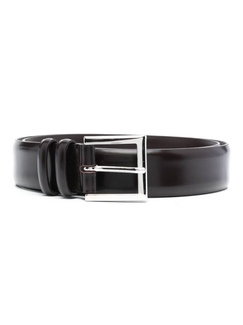 Orciani buckle-fastening leather belt - Brown von Orciani
