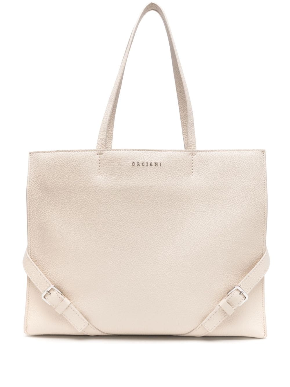 Orciani large Sveva Sense leather tote bag - Neutrals von Orciani