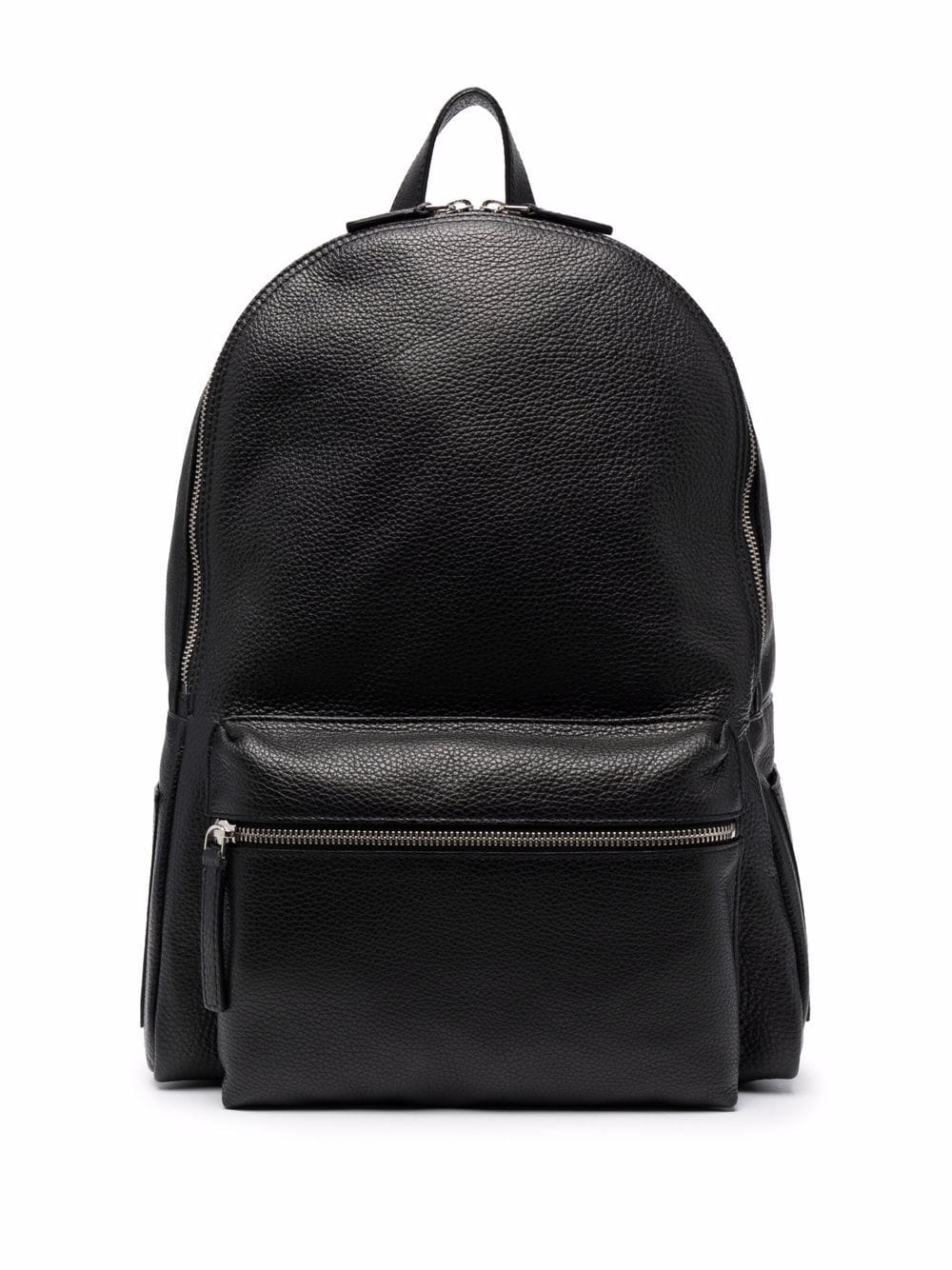 Orciani logo zipped backpack - Black von Orciani