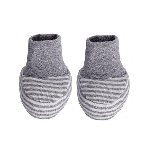 Baby Schuhe Unisex Taubengrau 50-56 von OrganicEra