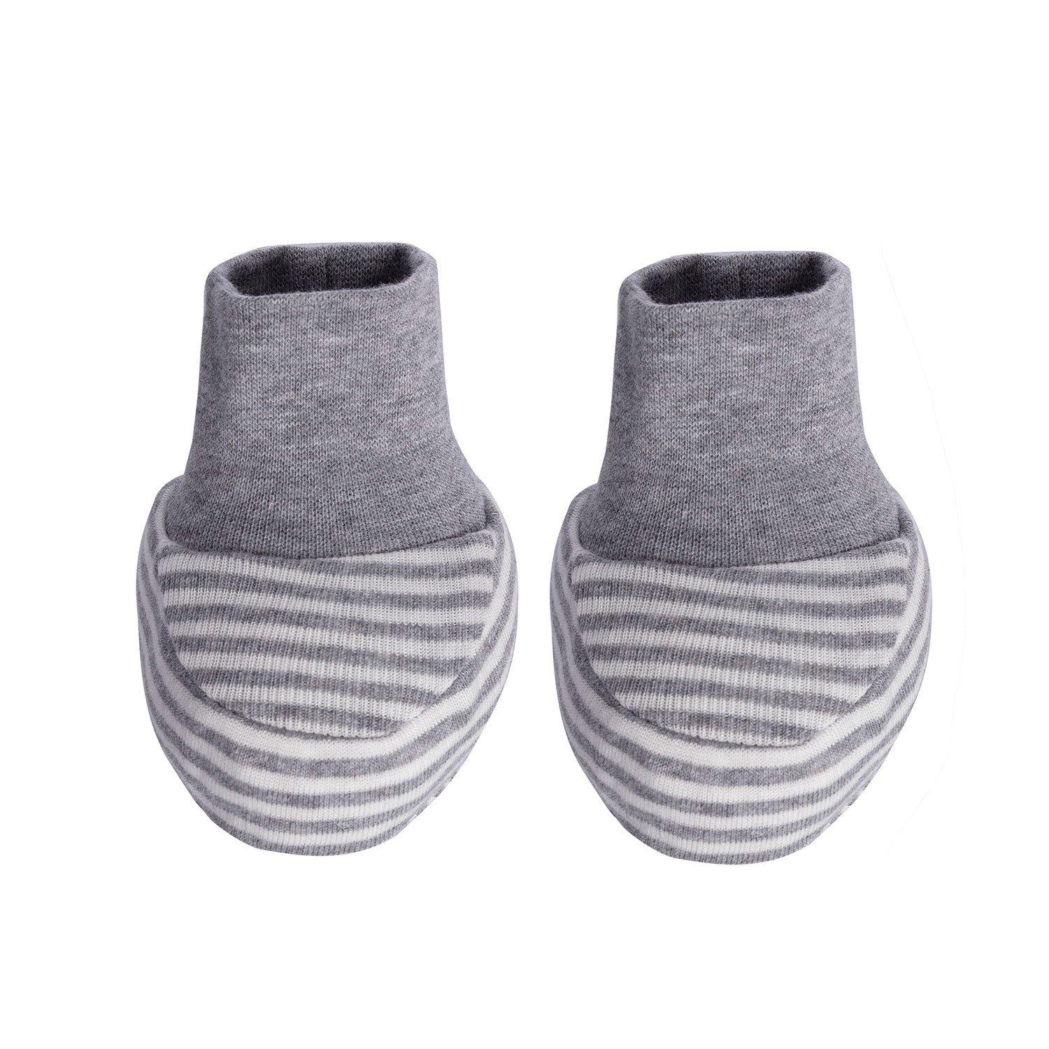 Baby Schuhe Unisex Taubengrau 62-68 von OrganicEra
