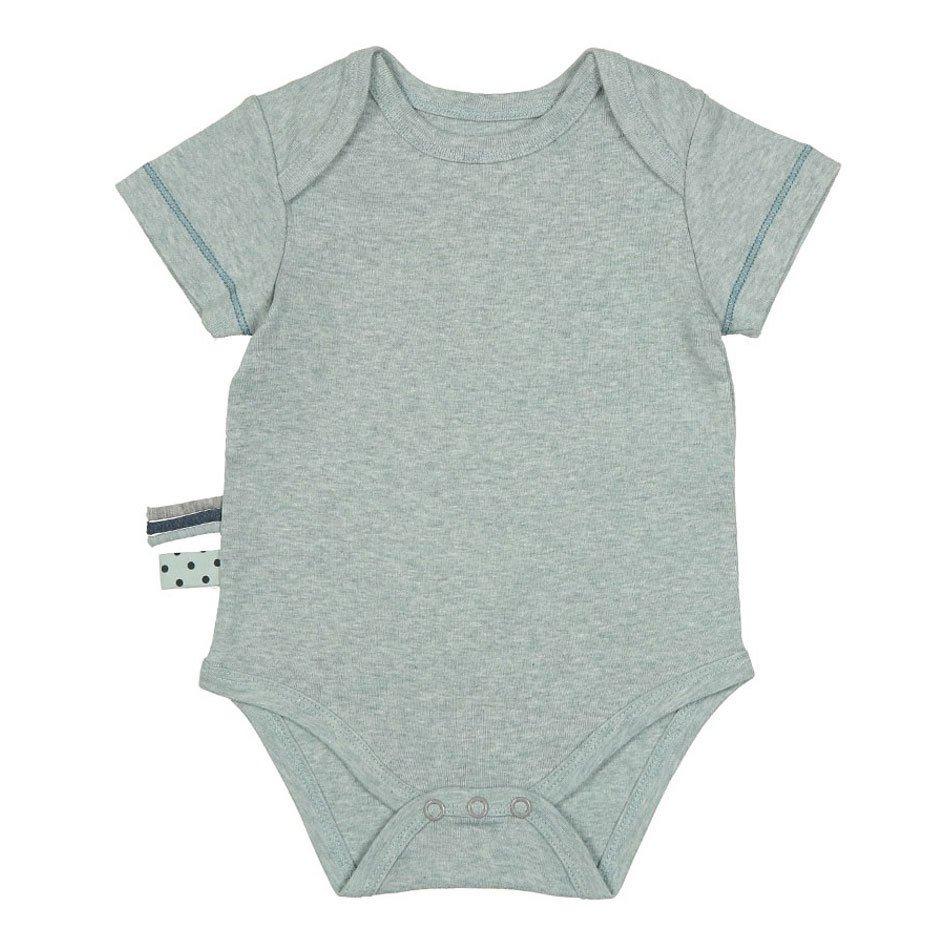 Kurzarm-body Unisex Pastellgrün 0-3M von OrganicEra