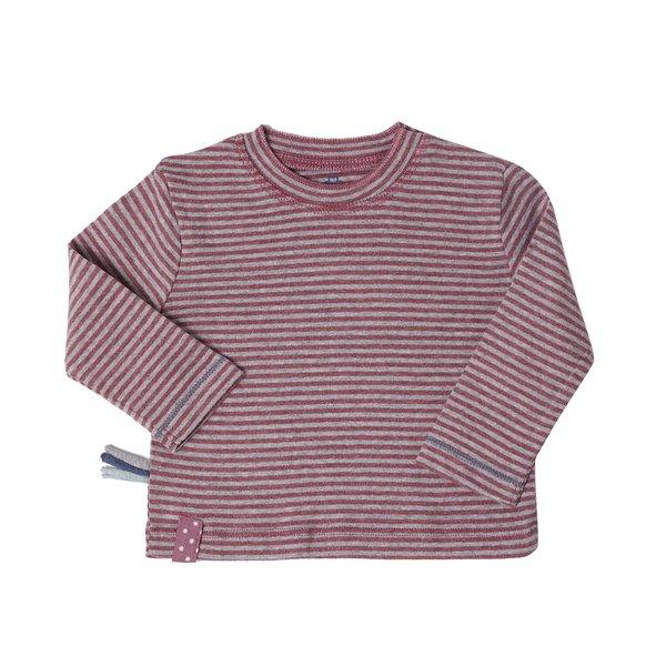 Langarm-shirt Unisex Bordeaux 12-18M von OrganicEra