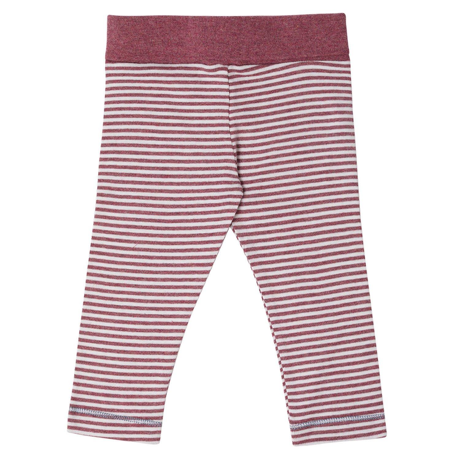 Leggings Unisex Bordeaux 18-24M von OrganicEra