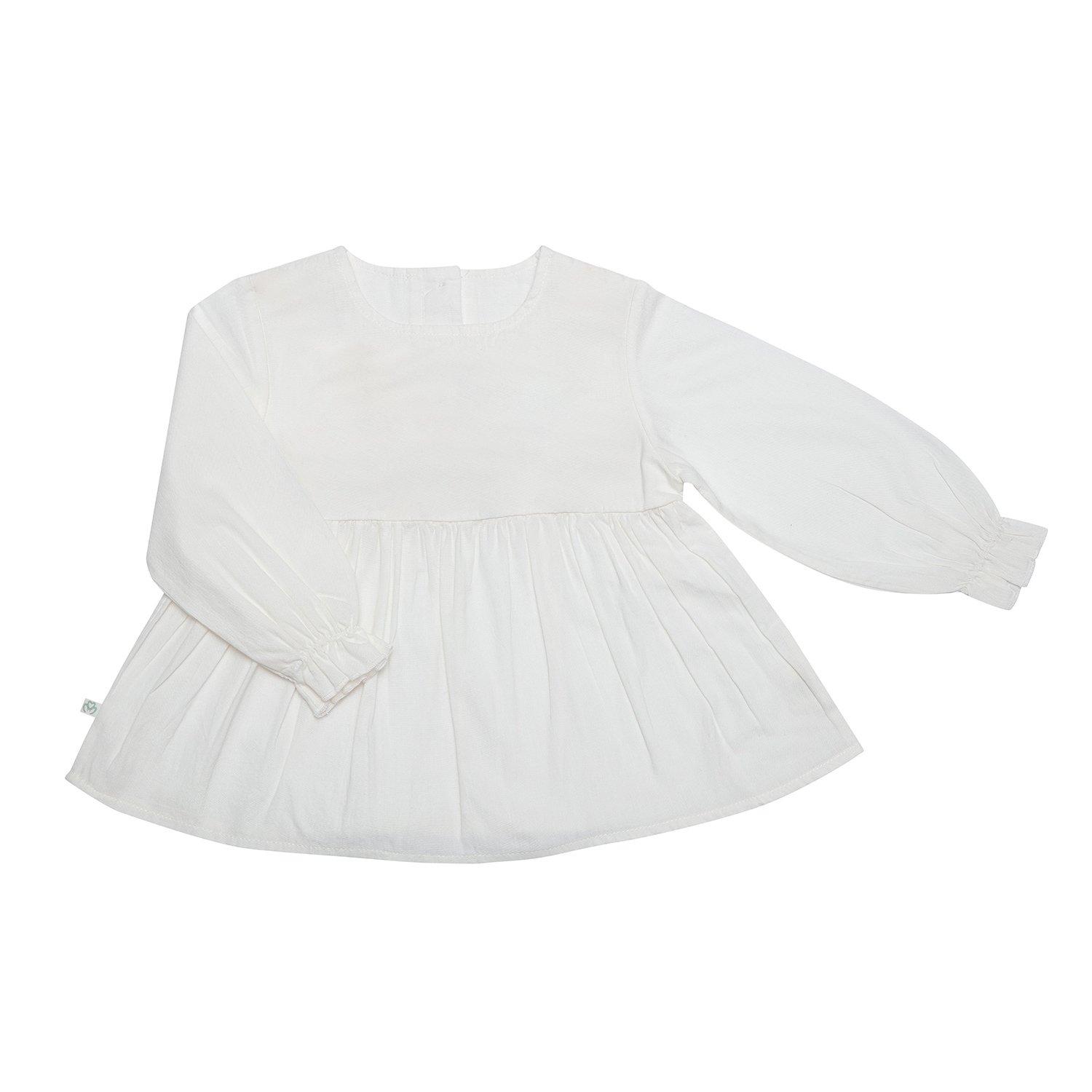 Tunika Mädchen Offwhite 18-24M von OrganicEra