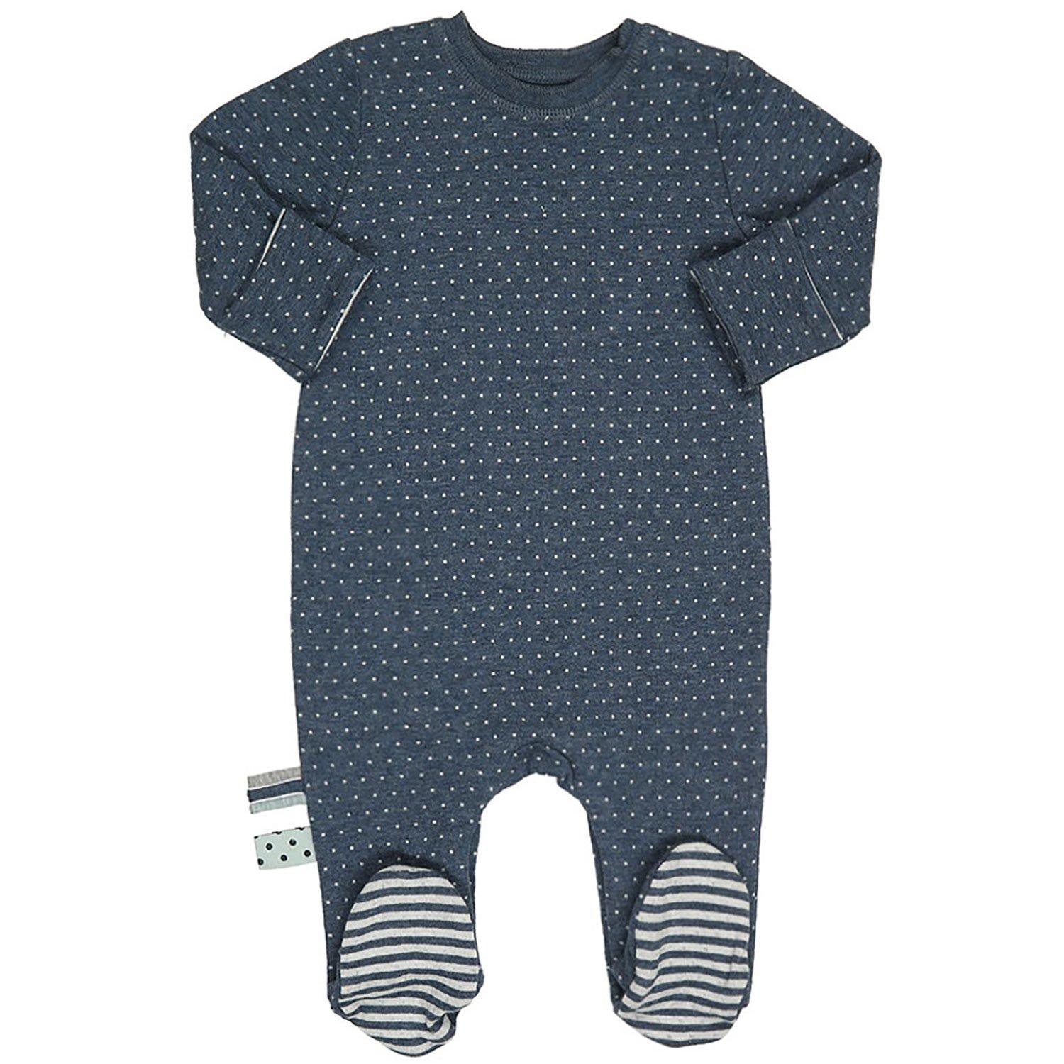 Schlafstrampler Unisex Indigo 9-12M von OrganicEra