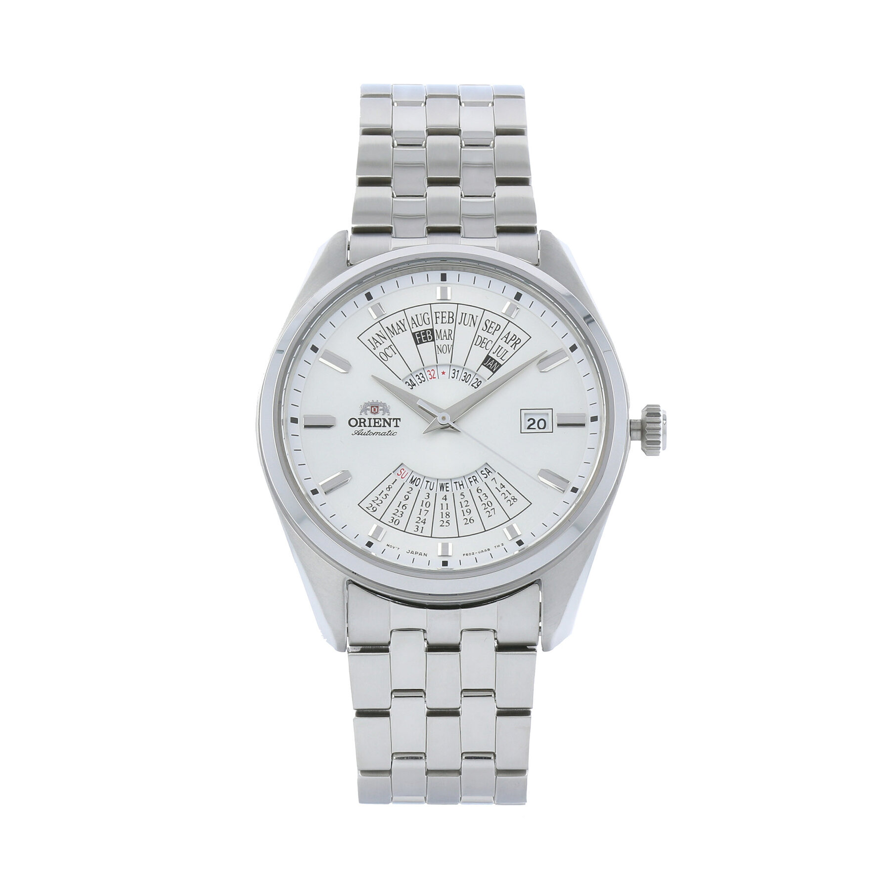 Uhr Orient Multi Year Calender RA-BA0004S10B Silberfarben von Orient