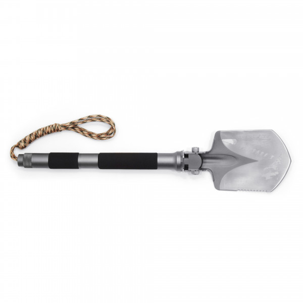 Origin Outdoors - Schaufel Survival 10 in 1 - Schaufel Gr L 50 x B 13 x H 4 cm metallic /schwarz von Origin Outdoors
