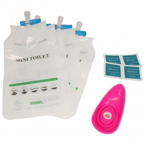 Origin Outdoors - Taschen-WC Frauen Gr 4 Beutel à 800 ml transparent von Origin Outdoors